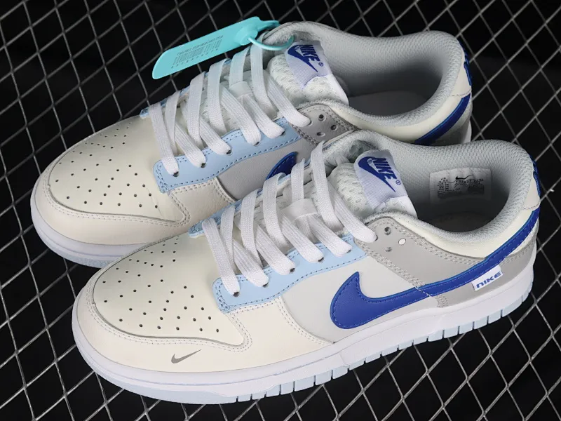 All categories Nk SB Dunk series Nk SB Dunk Low low-top sneakers F version Nk Dunk Low sea salt blue color SB smashed backboard fashion casual sneakers FB1843-141